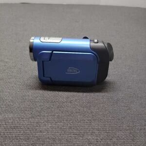 iHome Digital Camcorder Blue Mini DV Video Recorder SD Slot USB Cable Included